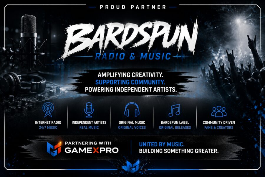 Bardspun Radio & Music — proud partner of GameXPro