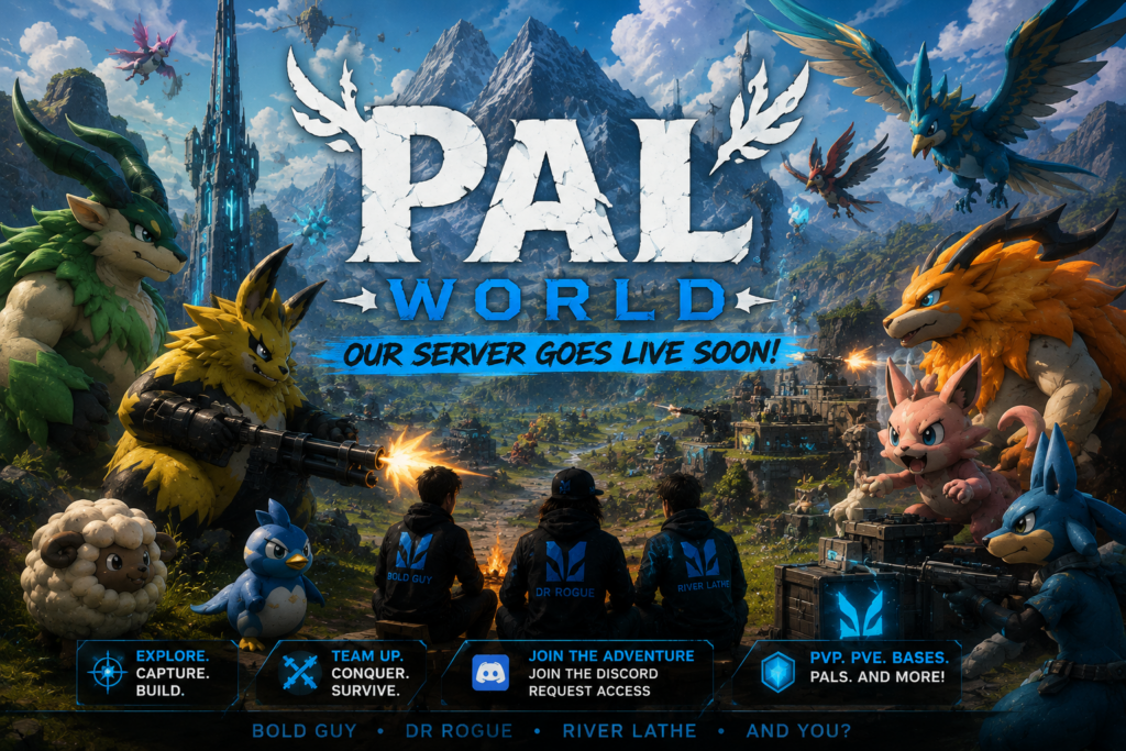 Palworld GameXPro server goes live soon — Boldguy, DrRogue, River Lathe